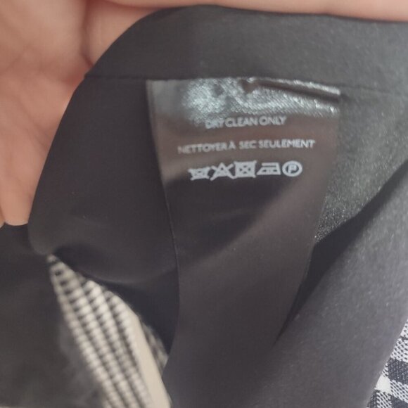 Women's Maeve Longline Check Blazer Size XS - Picture 11 of 12